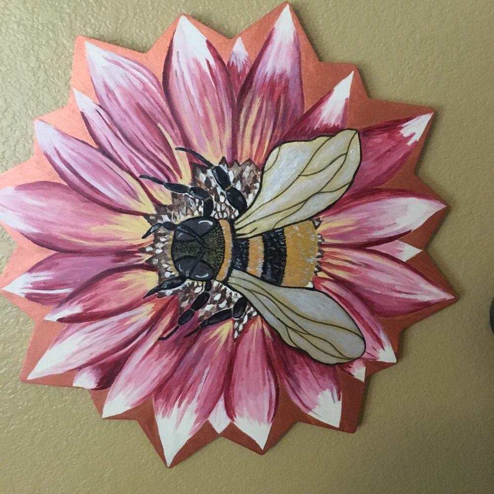 Original Bee Painting